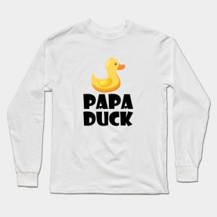 Papa Duck Long Sleeve T-Shirt